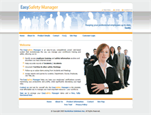 Tablet Screenshot of easysafetymanager.com